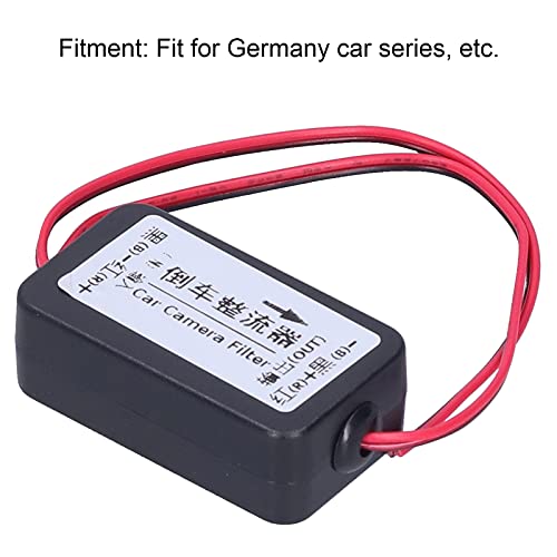 Backup Camera Rectifier, 12V DC auto achteraanzicht Power Relay condensator Filter Reverse Camera Rectifier Voltage Regelaars 3
