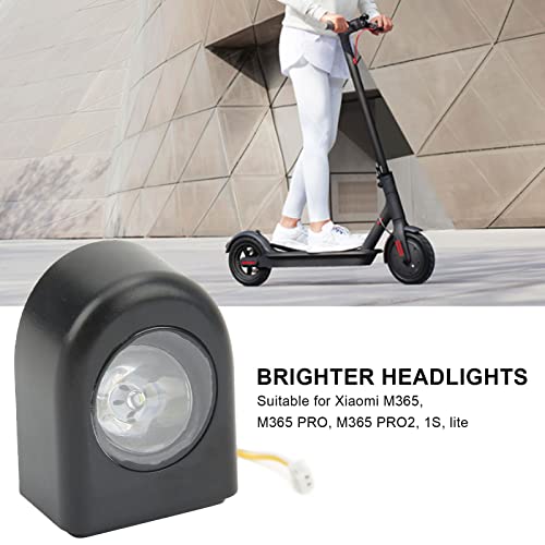 Yctze Led Koplamp Voor Xiaomi M365 Luz Delantera Patinete M365 Abs, Elektronische Componenten Elektrische Scooter Koplampen Licht Led Waarschuwing Lamp Voor M365 M365 3