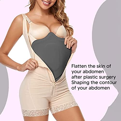 Abdominal Compression Board, Shaper Om Huisrimpels Te Voorkomen Abdominal Foam Board Huisvriendelijk Druk Uitoefenen na de Operatie (Grijs) 3