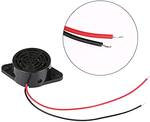 15Scs 12V Elektronische Buzer Alarm Sounder Continu Buzer Alarm 95dB High Decibel DC 3-24V 3