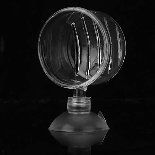 Voeden Container Aquarium Voederbeker, Aquarium Voeder, Aquarium Vissen voor Kleine Tropische Vis Houeshold voor Waterwormen(Glas gap cup)