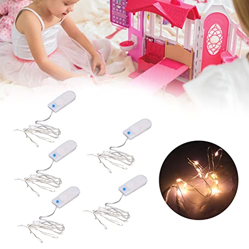Mini LED Lichten. Mini LED Licht Batterij Powered String Lights Decoratief voor DIY 1/12 Poppenhuis