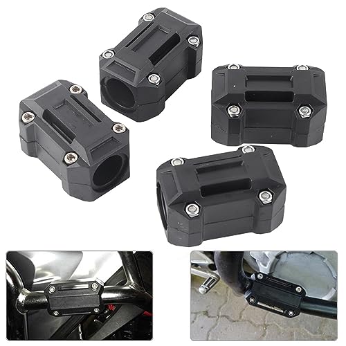 Motorfiets Decoratieve blokken, 2 paar, Motor bescherming, Bumper bescherming, 22/25/28 mm, Geschikt voor R1200GS R1150GS