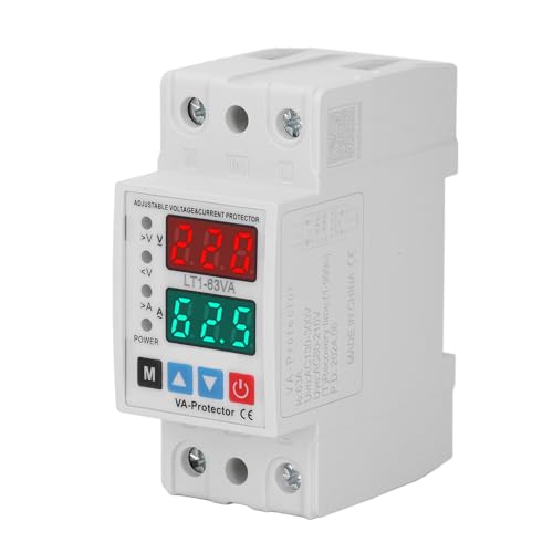 63A Over Onder Voltage Beschermer Zelf herhalende Digitale Spanning Relais Spanning Beschermend Apparaat
