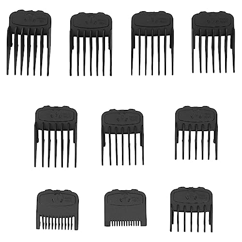 10 sts Hair Clipper Guide Comb Universele vervanging gids Combs voor Salon Barber Professional Draagbare Hair Clipper Guards Clipper Bijlagen