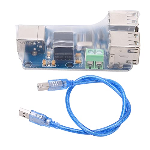 4-Kanaal USB HUB Isolator Module Plug-and-play met krachtige Power Interference Protection Geïsoleerde gegevenstarieven van 1.5Mbps en 12Mbps 5