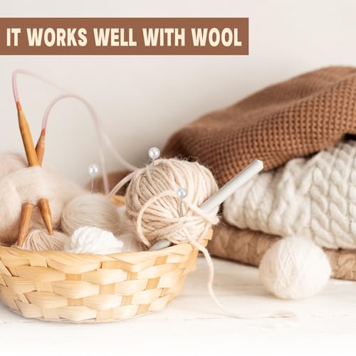 200 stuks kopspelden, Witte Roestvrij stalen pennen Witte rechte hoofdnaalden, Lange Lapel Pins, Stof Naalden voor ambachten, Naaien, DIY, vouwen ambacht (4cm) 4