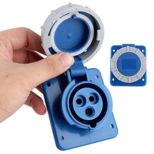 Boot Power Socket, Boot Shore Power Socket met pakking IP67 16A 220-250V voor Yacht RV Camperhome Caravan 3