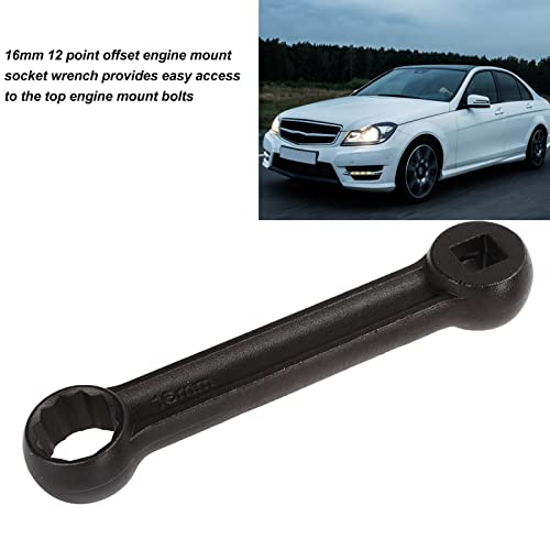 Motor Montage Socket Wrench, 16mm Offset Motor Mount Socket Wrench 4693 Vervanging voor Mercedes-Benz W220 W210 W203 W219 W221 W211 W204 3