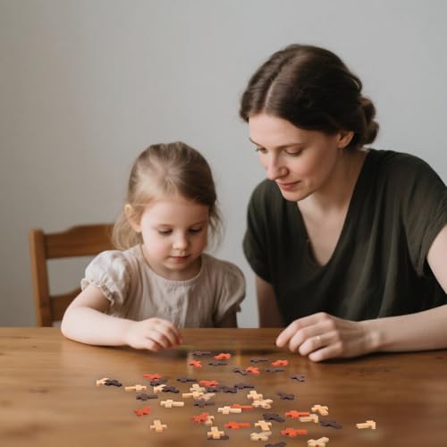 60st Kleine Houten Kruisen, 3 Kleuren Gebed Kruis Hanger Pocket Grootte voor Christian Cadeau Handgemaakte Ambachten Pasen vullen 4