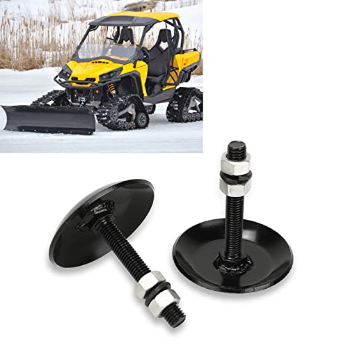 2 st Universal Snow Plow Skid Shoes, Snow Plow Blade Heavy Duty Skid Shoes Vervanging 2873423 voor compatibel met ATV UTV 3
