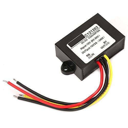 6V-20V à 12V Convertisseur élévateur Boost Module régulateur de spanning pour écran de voiture, caméra de surveillance, fan, pompe à eau, moteur, routeur, etc.(2A) 5