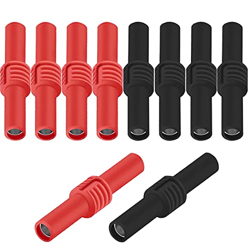 10 st. Banana Plug Koppeling voor Speaker Kabel, 4mm Banana Vrouw naar Vrouwelijke Connector Adapter Extension Adapter voor Versterkers / Multimeter