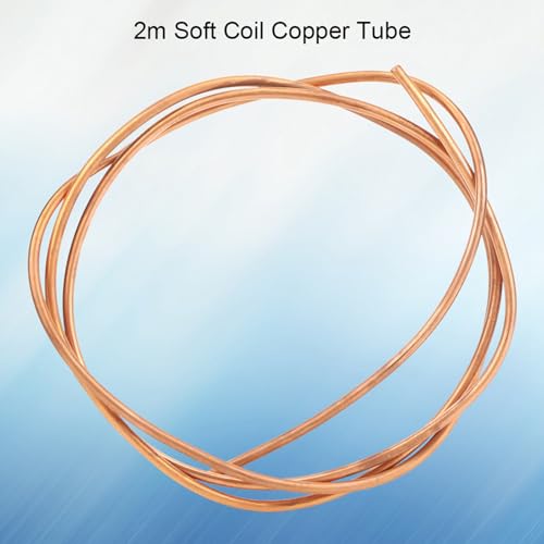 2m C1100 T2 Koperen buis OD 6mm/ID 5mm Tube Zachte Coil Slang voor Airconditioning Koelkast