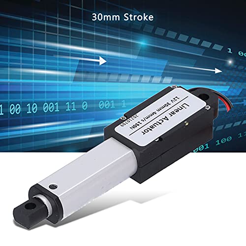 Elektrische Lineaire Actuator Mini Elektrische Lineaire Beweging Actuatoren 30mm Stroke DC 12V Waterdichte Lineaire Actuator Korte Circuit(Stroke 30mm-4mm/s-150N) 5