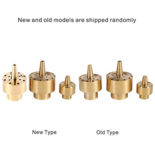 Brass Cluster Fontein Sprinkler Vijversproeiers Fontein Sprinkler Watersproeiers voor Tuinvijver Attractiepark Museum Bibliotheek (2) 5