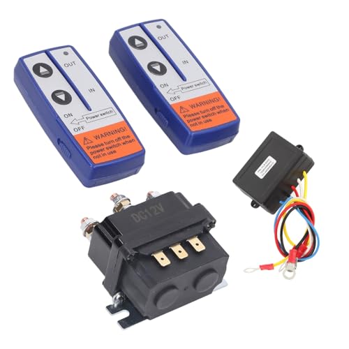 12V 250A Winch Relay, 12V 250A Winch Relais set met afstandsbediening, Winch Relais set voor industriële voertuigen voor ATV, Multifunctionele voertuig, Controls 4