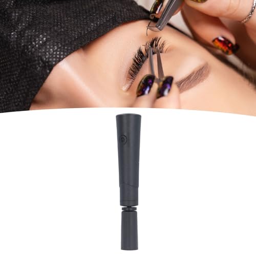 Nagel Poolse Shaker 2500RPM Nagel Poolse Mixer draagbare elektrische wimper lijm Shaker 4 maat Kaliber voor wimperextensie (BLACK) 5