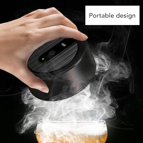 Elektrische Whiskey Rook Cocktail Rook oplaadbare Dranken Roker met 6 smaken Houten Chips voor mannen verjaardag Kerstmis Whiskey Gifts 3