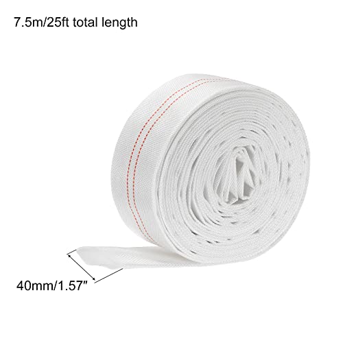Lichtgewicht Backwash slang been Flat versterkt ontlading PVC slang 40mm ID 25ft 0,8MPa Voor Zwembad