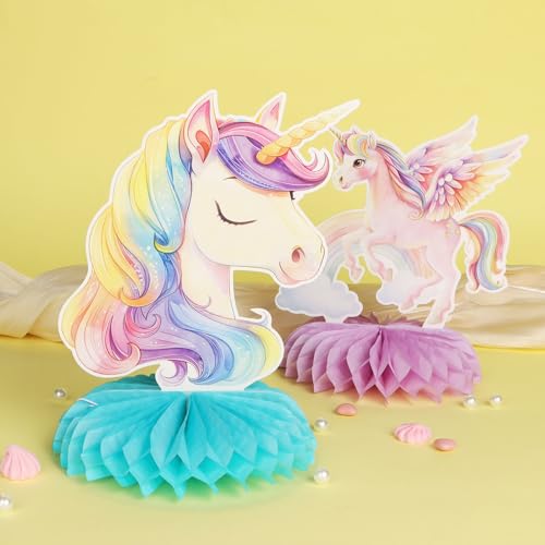 6 stukken tafellopers eenhoorn verjaardag doop centerpiece honingraat patroon decoratie verjaardag doop meisje tafel 5