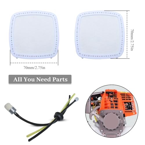 Luchtfilter A226002160 Compatibel met brandstofslang voor Echo PB2520 PB-2520