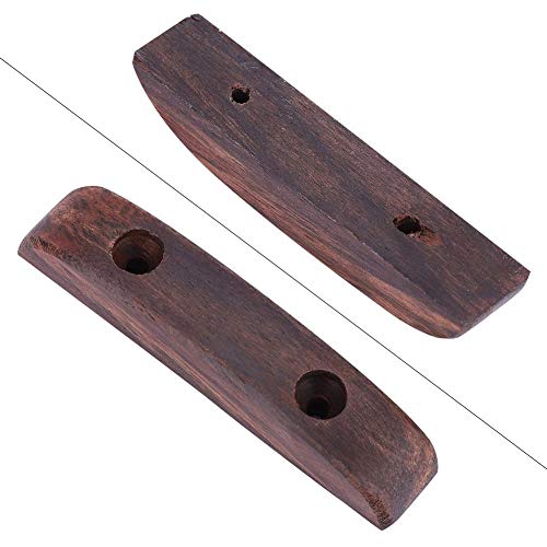 Bass Guitar Thumb Rest, Rosewood Thumb Rest met montage schroef accessoire voor Bass Guitar 5