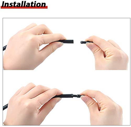 5 m Repareerwaterslang voor Universele Windscherm Wipers, Auto Windscherm Wipper Slang, Spray Slang, Flexibele Siliconen Slang + 30-Piece Connector 4