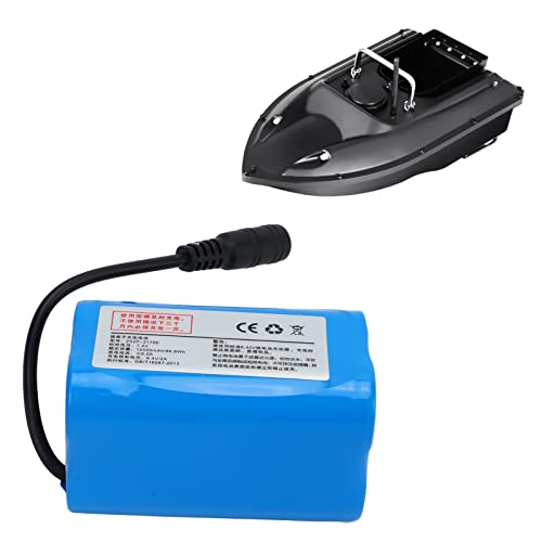KIMISS Futter Boat Akku Lithiumterieeau Amorceur Rcting Boattery 12000 Mah 7,4V Oplaadbare Lithiumterie High Speed Speedboottery Rcting Boattery 3