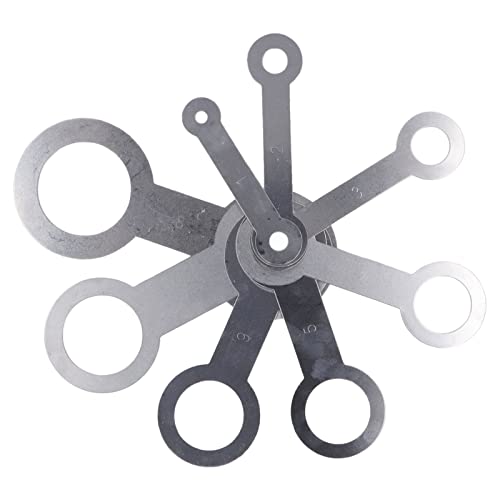 Saxofoon Pad Reparatie Kit, 8 PCS Saxofoon Lederen Pads Reparatie Gereedschap Lichtgewicht Metaal voor onderhoud