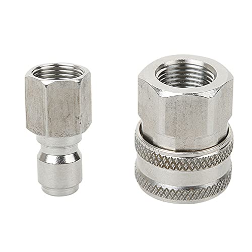 Druk Wasmachine Adapter Set, Quick Diconnect Kit, 3/8 Inch Vrouwelijke Fitting, 5000 PSI