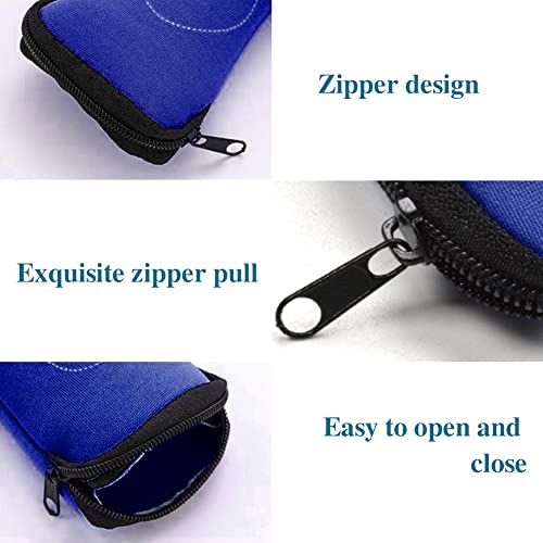 Cutlery Bag voor onderweg, 4-Piece Travel Bestek geval, Lege Bestek Bag voor Camping, School, Picknick, 23,5 x 6 cm 3