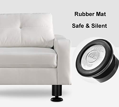 4 stuks Meubilair Benen 20cm Roestvrij staal Kabinet Benen Meubels Benen Verdikt voor de bank, Tafel, Kasten, Schilderen