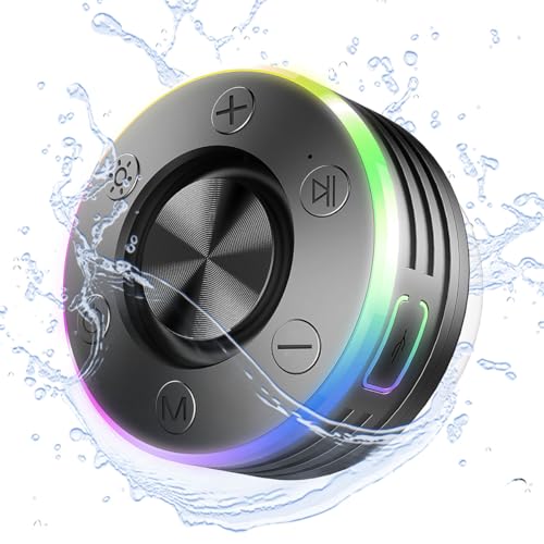 Sea Bluetooth Douche Speaker IPX7 Waterdicht + Bluetooth 5.2 + Hands-free Calling + FM Radio Radio Mini Speaker voor Badkamer partij reizen buiten