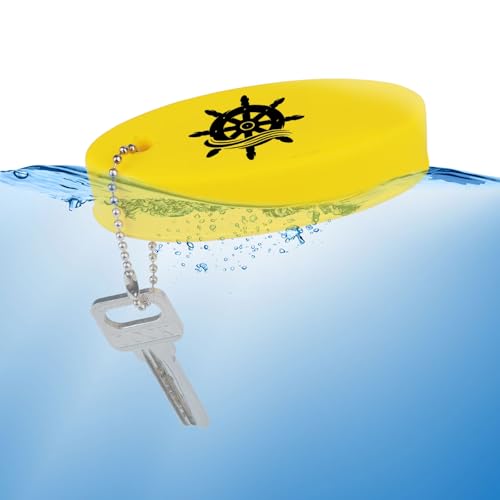 8 st Drijvende boten Keychain, Drijvende sleutelhanger voor boot PU Foam Rescue Stube Key Ring voor het vissen Surfen Zeilen Kanoën Jet Skiën buiten watersport Accessoires (4 kleuren) 5