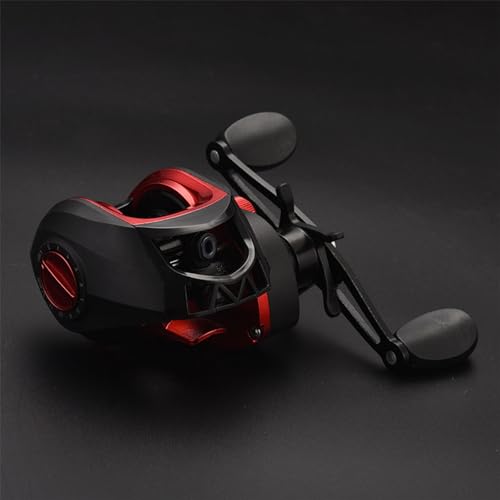 Krachtige metalen Baitcasting Mill, 7.2:1 Gear Ratio Baitcast Fish Mill, Long Cast Spool, Smooth Fish Mill voor Zoutwater Zoetwater 3