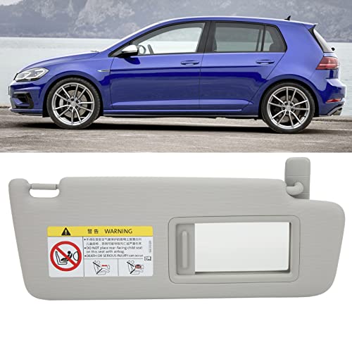 Car Sun Visor, 5GG010029 Auto rechts interieur zon Visor Grey voor MK7 2014-2017 (ABS Plastic Cloth) 3