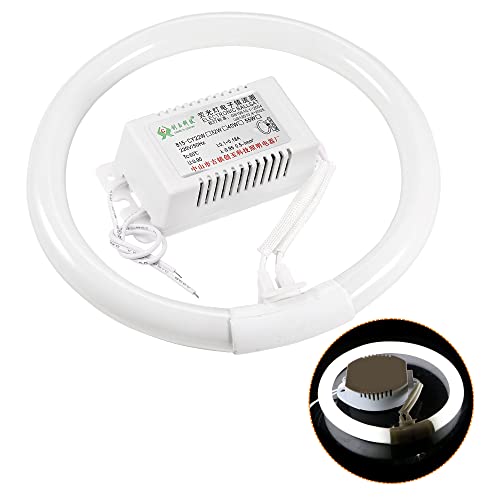 4x2x1" Electronic Ballast 220V AC 22/40 Watt Ring Fluo Lamp Tube Silver Tone 5