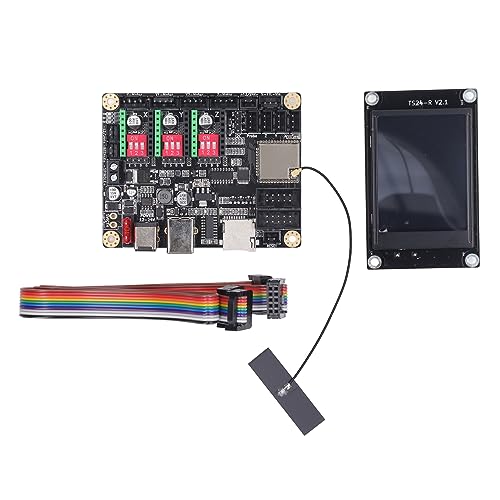 3D Printer Control Board MKS DLC32 V2.1 32bit Control Board met WIFI 2.4 Inch TS24 R V2.1 Touch Screen Laser Graveren Machine Moederbord 3