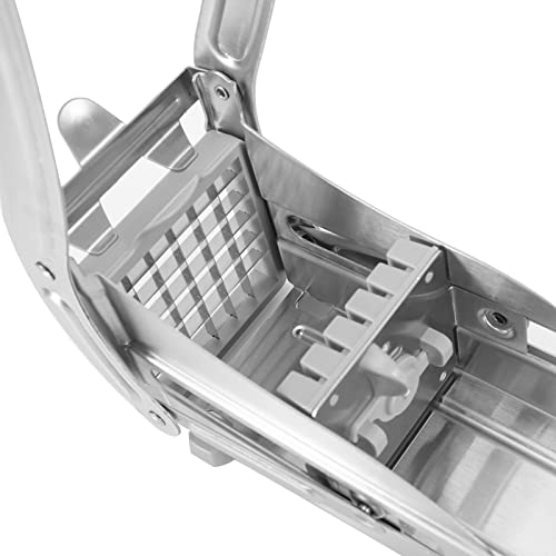 Tagliapatate, Taglia Patate Fritte i Acciaio Inox, Taglierina per Patatine Fritte, Grattugia per Verdure per Uso Domestico e Commerciale