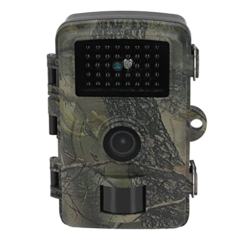 Trail Camera, Wildlife Game Camera 1080P IP66 Trail Track Camera voor Wild Animals met Nachtzicht, Beweging geactiveerd met 38 LED's, Jacht Spel Camera's