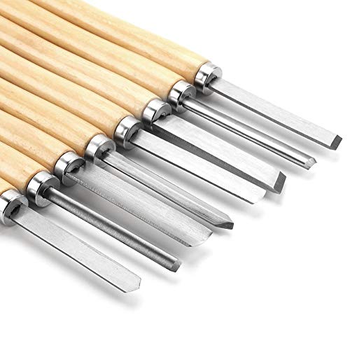 Tornio in legno Tornitura, Tornio a scalpello Tornitura instellen Gebruiksvoorwerpen per legno Sgorbio inclinazione Partimento 4