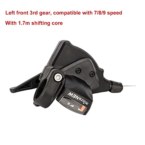 Zeefiets Derailleur, Mountain Bike Rear Derailleur, 1 Pair 3 x 9 Speed Bike Gear Shift Links/rechts Derailleur 3