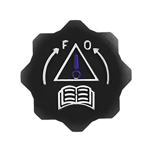 Car Cooler Lid Tank Cover ABS Black Vervanging voor 106 II 107 108 206 207 208 307 308 I / II 406 407 508 607 807