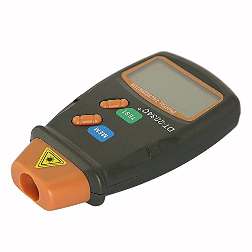 Professionele digitale snelheidsmeter, digitale laser optische snelheidsmeter, contactloze tachometer