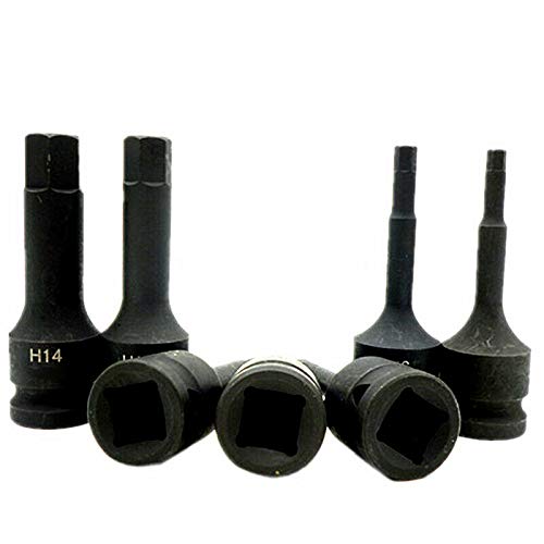 Hex Socket Bit 1/2" H8 Nut Driver Socket Hexagon Impact Driver Bit Hex Wrench (pakket van 1) 4