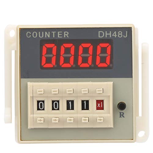 O111ROM DH48J-8A LCD Digital Electronic 8 Pin Counter, Delay Time Relay 0-999900, voor afstandsbediening, communicatie, automatische controle(24VAC/DC) 4