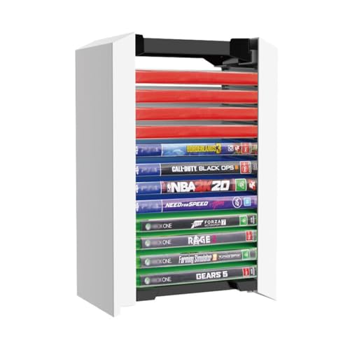 P5 Game Disc Box Disc Rack, Game Box Storage Rack, 12 Game Disc Houders Opslagrek voor PS 5