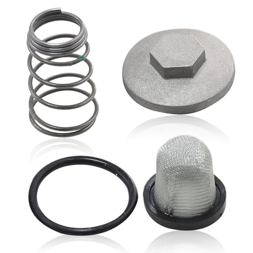 Motorfiets Scooter Drain Oil Plug Set - O-Ring + Filter + Voorjaar - Voor Baotian Benzhou Znen Taotao 50-150cc - Kit Drain Plug