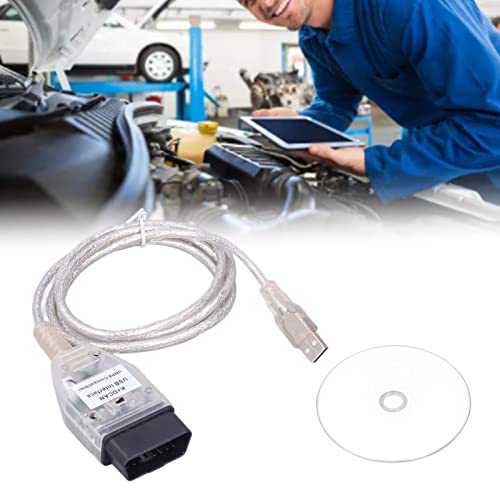 Automotor codescanner, Kenmerkende autokabel K DCAN OBD2 USB Interface, Kabel met reserveschakelaar voor 1 Serie E81 E82 E83 E87 E88 20042011 4